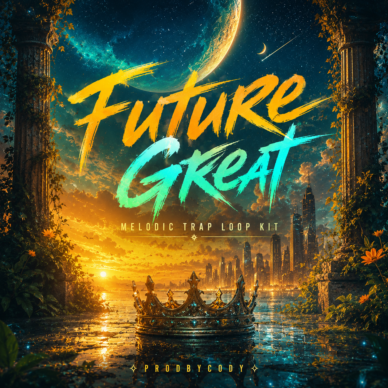 FUTURE GREAT | 30 Premium Melodic Trap Loops